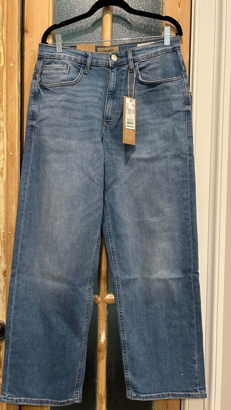 Blend Fashion Loose Fit Jeans Size 30/32 Light Wash Denim